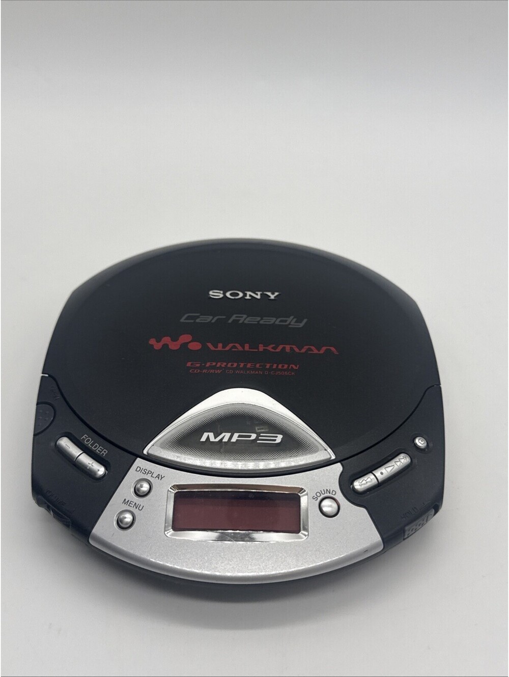 Sony Walkman D-CJ506CK Portable CD Player MP3 G-Protection Tested + Eminem CD